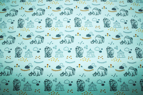 Jersey My little Baby mint Dumbo (ca. 90 cm)